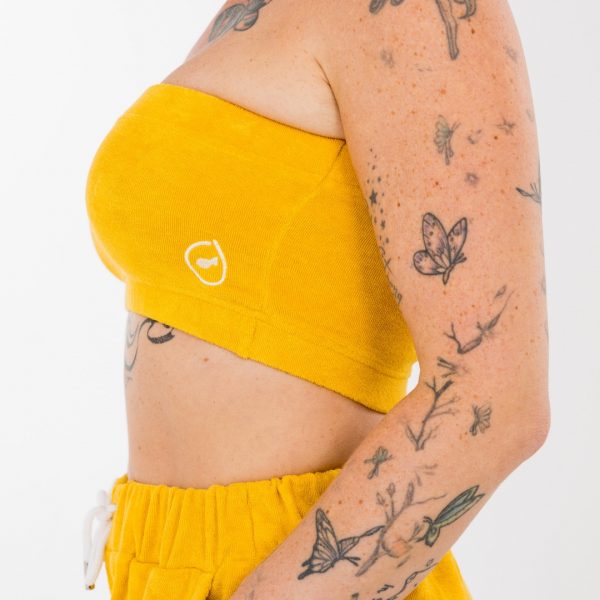 Frottee Bandeau Top "Maya" – Bild 2
