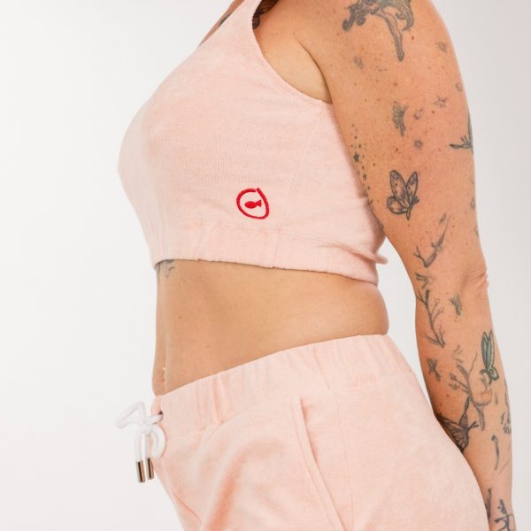 Frottee Cropped Tank „Lyla" – Bild 2