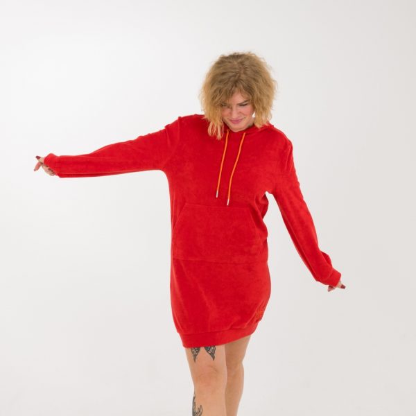 Frottee Oversize Hoodie „Luna“ – Bild 3