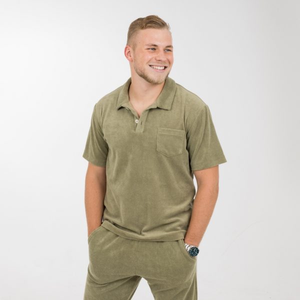 Frottee Polo Shirt "Grayson"